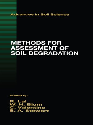 cover image of Methods for Assessment of Soil Degradation